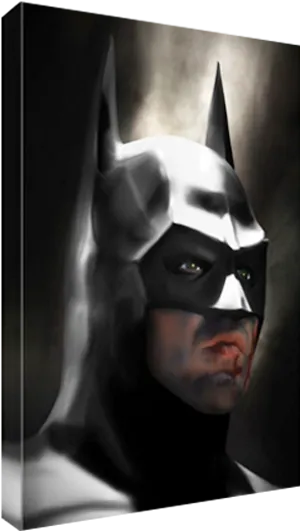 Dark Knight Portrait PNG