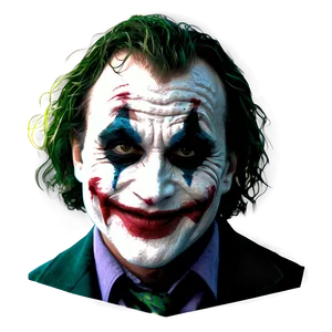 Dark Knight's Joker Smile PNG 10 PNG