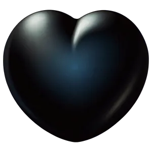 Dark Love Heart Png 06272024 PNG image