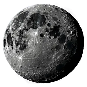 Dark Lunar Surface PNG 06252024 PNG