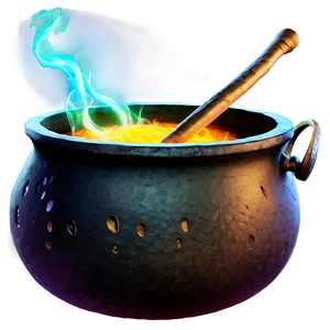 Dark Magic Cauldron PNG Vth