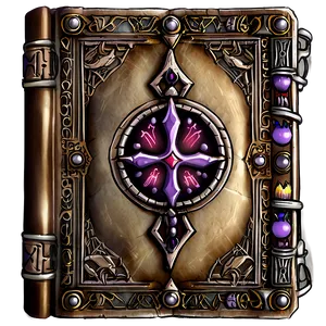 Dark Magic Spellbook Png 77 PNG image