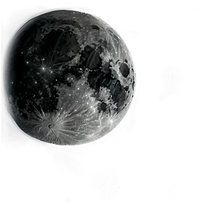 Dark Moon In The Night Sky Png 70 PNG image