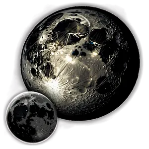 Dark Moon Landscape Png 73 PNG image