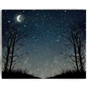 Dark Night Sky Png 05032024 PNG image