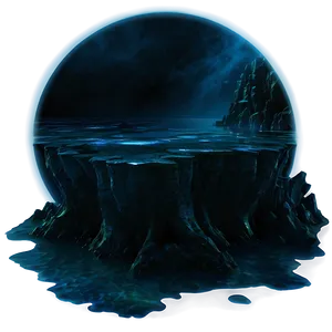 Dark Ocean Abyss PNG 68