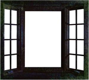 Dark Open Window