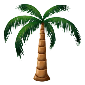 Dark Palm Tree Emoji PNG 06272024