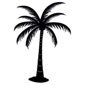 Dark Palm Tree Emoji PNG Ime17 PNG