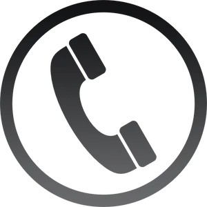 Dark Phone Icon PNG image