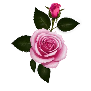 Dark Pink Rose PNG Euv PNG