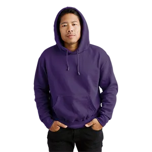 Dark Purple Hoodie Graphic PNG 75