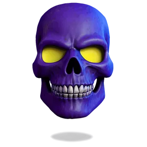 Dark Purple Skull Trooper Icon Png 06202024 PNG image