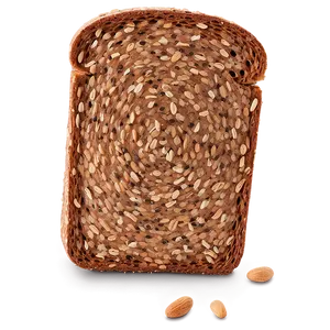 Dark Rye Bread Slice PNG 54