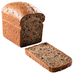 Dark Rye Bread Slice PNG 61 PNG