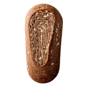Dark Rye Bread Slice PNG Mpe