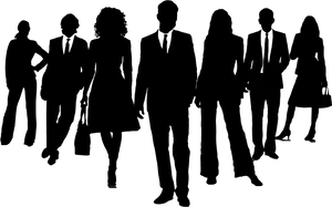 Dark Silhouette Abstract PNG