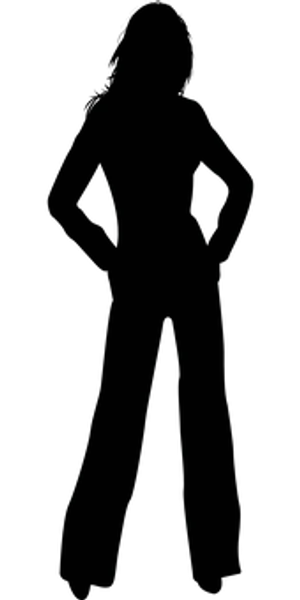 Dark Silhouette_ Portrait
