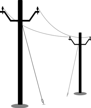 Dark Silhouette Spotlight Scene