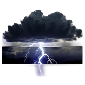 Dark Skies Lightning Png 06242024 PNG image