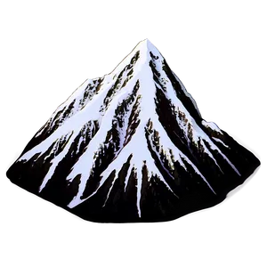 Dark Snowy Mountain Png Ccd PNG image