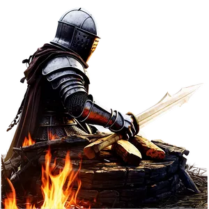 Dark Souls Bonfire Art Png Nvn PNG image