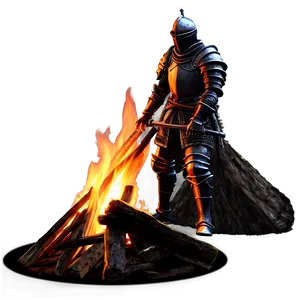 Dark Souls Bonfire D PNG image