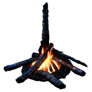 Dark Souls Bonfire High Resolution Png 06292024 PNG image