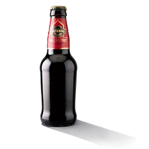 Dark Stout Beer Bottle PNG 06122024 PNG