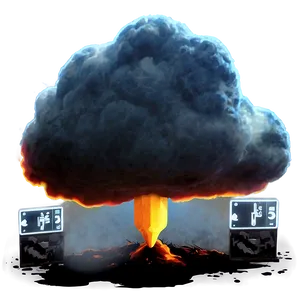 Dark Thunder Cloud PNG Lfm12