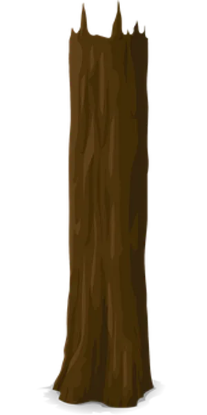 Dark_ Tree_ Trunk_ Illustration