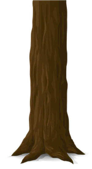 Dark_ Tree_ Trunk_ Illustration