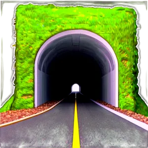 Dark Tunnel Path PNG Cbb30 PNG