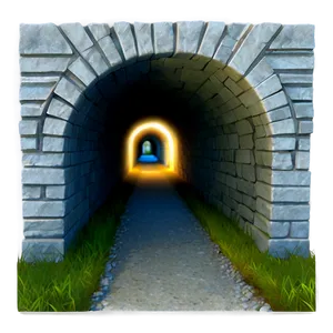 Dark Tunnel Path PNG Qig13 PNG