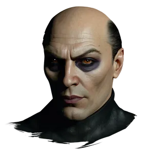 Dark Villain Portrait PNG Ilq