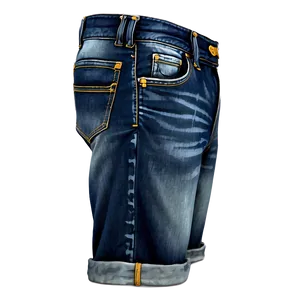 Dark Wash Jorts Png 06132024 PNG image