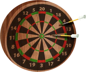 Dartboardwith Arrows PNG