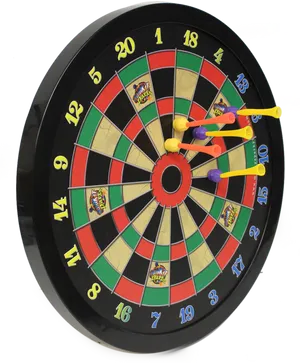 Dartboardwith Darts PNG image