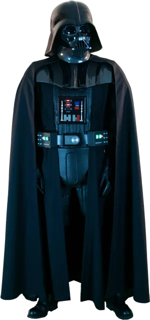 Darth Vader Full Costume Portrait PNG image
