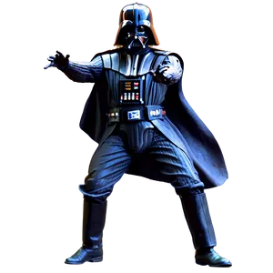 Darth Vader In Battle Scene Png Hlx84 PNG image