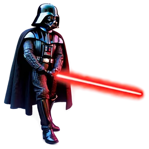 Darth Vader Lightsaber Graphic Png Xva75 PNG image