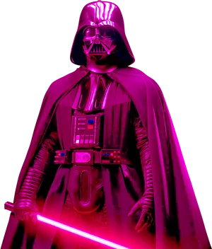 Darth Vader Red Glow PNG image