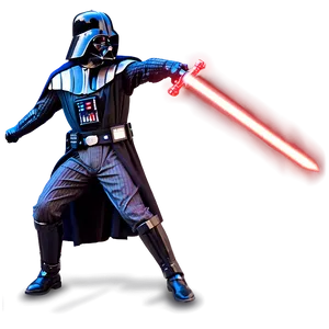 Darth Vader Saber Duel Png Uve11 PNG image