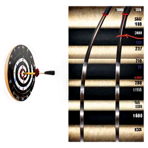 Darts Bullseye Shoot PNG Swt66