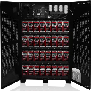 Data Center Server Rack Storage PNG image