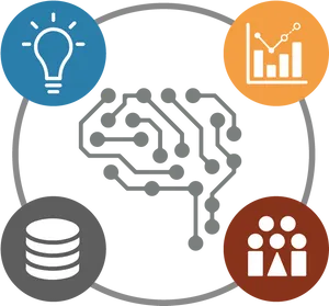 Data Driven Decision Making Concepts PNG image