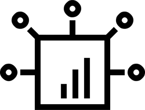 Data Driven Marketing Strategy Icon PNG