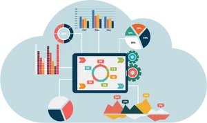 Data Visualization Infographic PNG