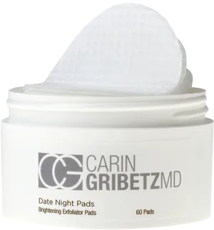 Date Night Exfoliator Pads Product PNG image