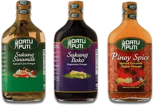 Datu Puti Vinegar Varieties PNG